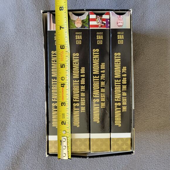VINTAGE JOHNNY CARSON VHS Favorite Moments 60s 70s 80s 90s Farewell Comedy 4PC - Picture 10 of 11